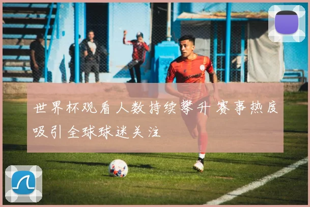 世界杯观看人数持续攀升 赛事热度吸引全球球迷关注